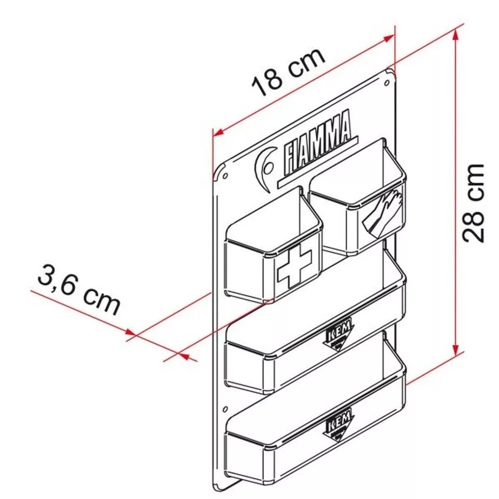 Fiamma Ordnungssystem 3 Fiamma Ordnungssystem – Bild 3
