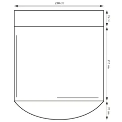 Busvorzelt Eurotrail Ancona Air -Camping Förderung skizze groesse masse eurotrail ancona air aufblasbares busvorzelt minivan zelt 1000 5 22024