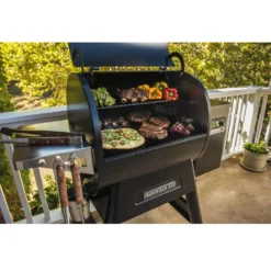 Pellet-Smoker Traeger Ironwood 650 International + Pelletsensor -Camping Förderung smoker traeger grills ironwood 650 pelletgrill 1000 4 23815