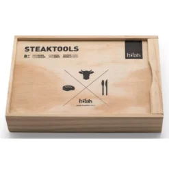 Grillbesteck Höfats Steakbesteck -Camping Förderung steakbesteck hoefats servierbesteck grillen braten grillzubehoer messer gabel aus edelstahl 1000 2 22417