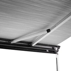 Motormarkise Thule Omnistor 6300, Tuch: Mystic-grau, Gehäuse: Anthrazit -Camping Förderung thule omnistor 6300 dachmarkise gelenkarm 1000 7 24054