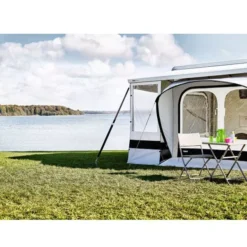 Markisen-Vorderwand Thule Rain Blocker G2 Front, Breite 1,25 M -Camping Förderung thule rain blocker g2 front regenschutz sichtschutz 2 2 22895