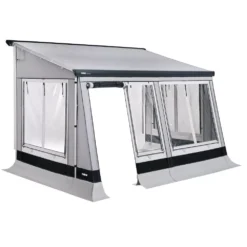 Thule Veduta Markisenzelt Für Markisen Thule Omnistor 6200 / 6300, Markisenlänge 4 M -Camping Förderung thule veduta vorzelt fuer omnistor markise wohnwagen 1000 3 20717