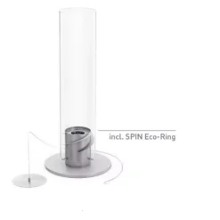 Tischfeuer Höfats SPIN 900, Silber -Camping Förderung tischfeuer hoefats spin900 silber sichtbare flamme auch bei tageslicht 1000 2 25735