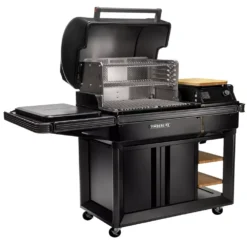 Holzpelletgrill Traeger Timberline INT, Schwarz -Camping Förderung traeger timberline int smart combustion smoker modus stay dry pelletbehaelter 1000 5 24575