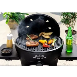 Campinggrill Cadac Dometic Citi Chef 40 FS, Black, 50mbar | Ausstellungsstück -Camping Förderung trendiger gasgrill holzbeine citi chef 40 fs schwarzer campinggrill cadac dometic 1000 6 28719