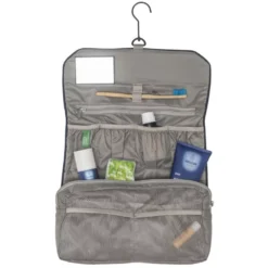 Wickelbare Kulturtasche VAUDE Tecowrap II, Marine -Camping Förderung vaude tecowrap ii wickelbare kulturtasche zum aufhaengen mit spiegel und zahnbuersten halter 1000 2 20869