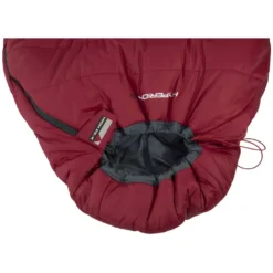 Mumienschlafsack High Peak Hyperion -5 -Camping Förderung verstellbare 3d kapuze mumienschlafsack high peak hyperion 5 dunkelrot grauer schlafsack 1000 4 24925