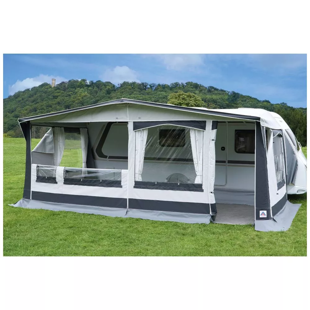 Dauerstand Wohnwagenvorzelt Hahn Zelte Bornholm 240 | 25er Stahl 5 Dauerstand Wohnwagenvorzelt Hahn Zelte Bornholm 240 | 25er Stahl – Bild 5