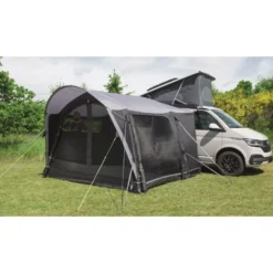 Aufblasbares Buszelt Outwell Parkville 200SA -Camping Förderung vorhang mit reissverschlusssystem an fenstern outwell parkville 200 sa 1000 5 24239