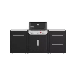 Weber Outdoorküche BBQ-Kitchen, 2er Set Für Genesis S-325S Ohne Seitenkocher