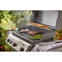 Weber Grillrost Einsatz - Gourmet BBQ System - Für Spirit / Spirit II 300-Serie -Camping Förderung weber grillrosteinsatz gusseisen fuer spirit II 300 serie gbs gourmet bbq system grill zubehoer 1000 2 12290