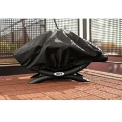 Grillschutz Weber Abdeckhaube Standard Für Weber Q 100-/1000-Serie -Camping Förderung weber grillzubehoer abdeckplane standard fuer q100 1000 serie grillabdeckung grillschutz 1000 3 12279