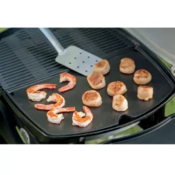 Weber Grillplatte Für Weber Q 2000-/2200- Und Q 240/2400-Serie -Camping Förderung weber gusseiserne grill platte fuer gasgrill q 200 2000 serie gussplatte 1000 2 7758