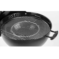 Holzkohlegrill Weber Master-Touch GBS C-5750 Holzkohlegrill 57 Cm, Deep Ocean Blue -Camping Förderung weber holzkohlegrill klappbarer gbs grillrost aus edelstahl 1000 4 21632