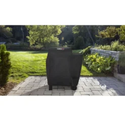 Grillabdeckung Weber Premium Abdeckhaube Smoque -Camping Förderung weber zubehoer holzpelletgrills cover smoque polyester regenschutz abdeckhaube schutzhaube 1000 3 28160