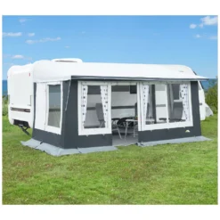 Vorzelt DWT Juwel 4 Seasons - Linkseinzug | 28er Stahl -Camping Förderung wohnwagenvorzelt saison ganzjahresvorzelt dwt juwel 4 seasons 1000 2 28410