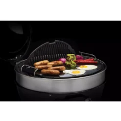 Gussplatte Napoleon Gusseisen-Grillplatte Für Ø 57 Cm Holzkohlegrill -Camping Förderung zubehoer napoleon holzkohlegrill wendeplatte iron griddle gusseisen platte black 1000 2 26068